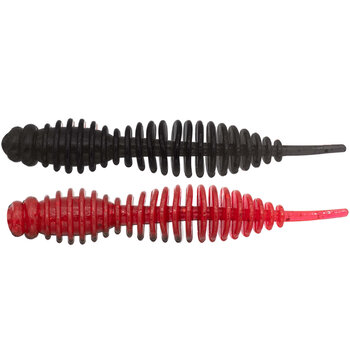 Euro Tackle Micro Finesse Fat Assassin Dark Rage 2" 8-pk