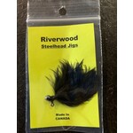 Riverwood Steelhead Jig Mini Marabou Black