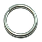 Spro Stainless Split Rings. Size 3 16lb 10-pk