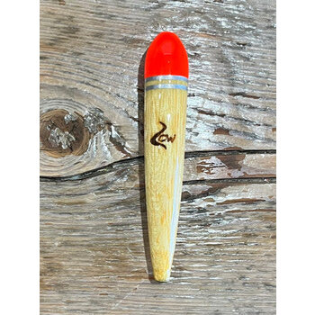 Coolwaters Balsa Wood 7g Slim Slip Float Hot Orange