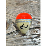 Coolwaters Balsa Wood 1g Slip Acorn Float Hot Orange