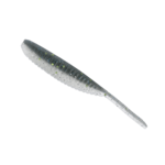 Yamamoto Shad Shape Worm 3". Green Gizzard 10-pk