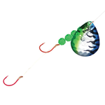 Northland Mr Walleye Crawler Harness Hex Emerald Shiner #6