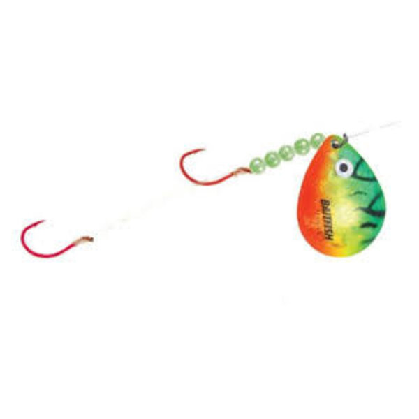 Northland Baitfish Spinner Harness. #4 Firetiger