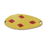 Acme Little Cleo Spoon 2/5oz Yellow Red Diamonds