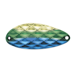 Acme Little Cleo Spoon 2/5oz Hammered Blue Green Gold