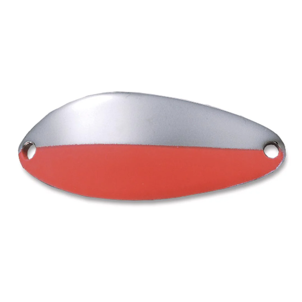 Acme Little Cleo Spoon 2/5oz Nickel Fluorescent Orange