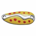 Acme Kamlooper Spoon 3/4oz Yellow Red Dot Nickel