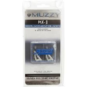 Replacement Blades 6pk. MX3 100gr.