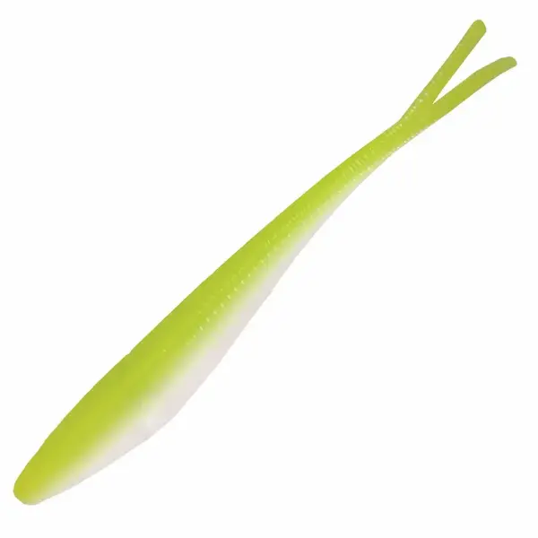 Kalins Sizmic Jerk Minnow 5" White/Chartreuse 10-pk