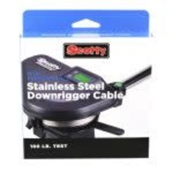 Scotty 2402K Stainless Steel 180lb Downrigger Cable 400'