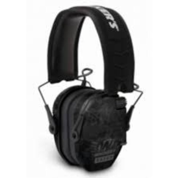 Walker's Razor Slim Quad Electronic Earmuffs with Bluetooth Black