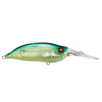 Megabass IXI Shad Type-3 Skeleton Black Blue Chart
