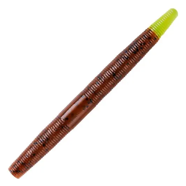 Yum Dinger 4" Carolina Pumpkin Chart Tail 10-pk