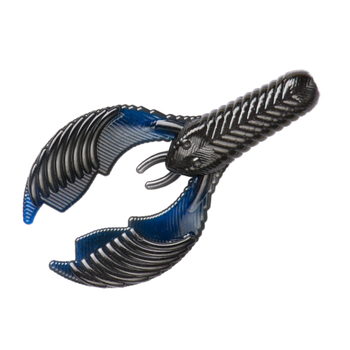 Yum Craw Chunk 3.25" Black Blue Shadow 8-pk