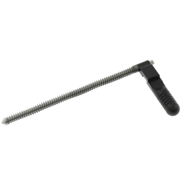 Volquartsen VC10EB-B Extended Bolt Handle and Recoil Rod Assembly for 10/22, Black