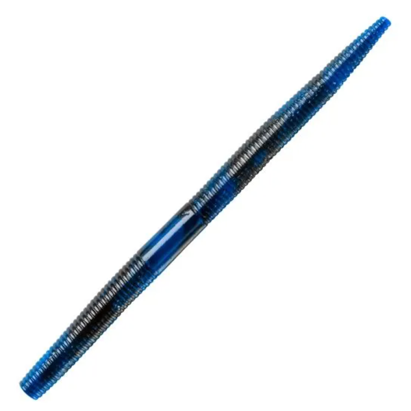 Yum Dinger 5" Black Blue Swirl 8-pk
