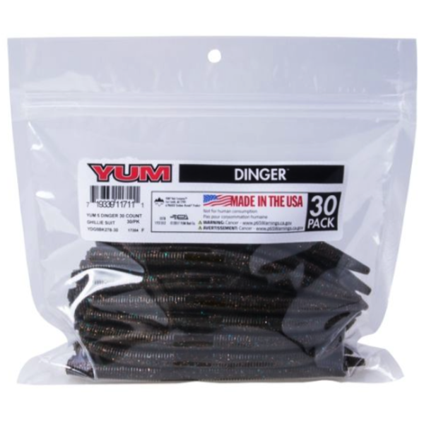 Yum Dinger 5" Ghillie Suit 30-pk