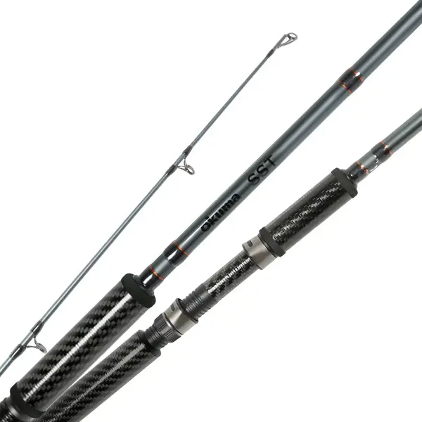 Okuma SST A Carbon Grip 10'6M Mod 8-17lb 3/8-3/4oz Spinning Rod 2-pc