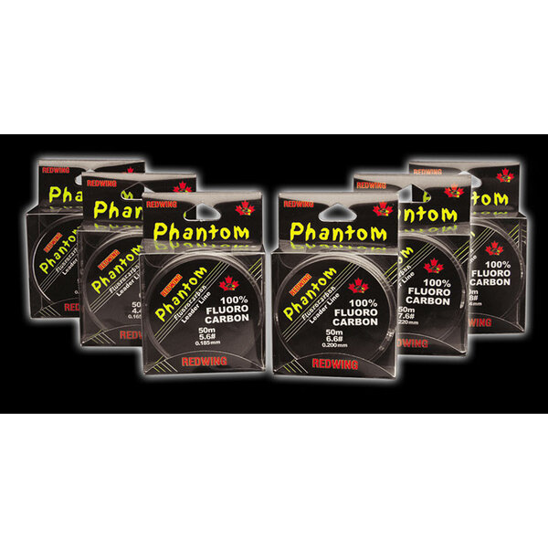 Red Wing Tackle Phantom Fluorocarbon Leader Line 3.3lb