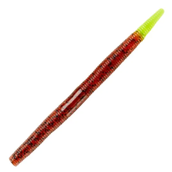 Yum Dinger 5" Carolina Pumpkin/Chart Tail 8-pk