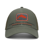 Simms Trout Icon Trucker Cap Smokey Olive