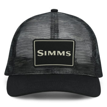 Simms Mesh All-Over Trucker Hat Tiger Camo Black/Dark Gunmetal