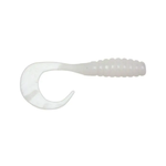 Yum Ribbontail Grub 3" White 15-pk