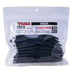 Yum Dinger 5" Black Blue Flake 30-pk