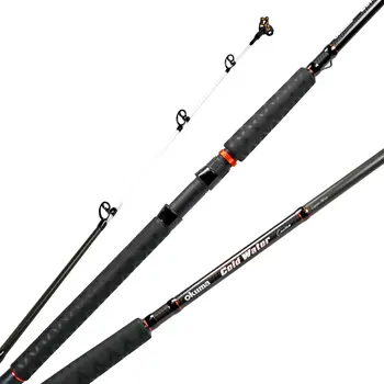 Okuma Coldwater Custom 10'MH Copper/Wire Trolling Rod w/Swivel Roller Tip 2-pc
