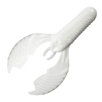 Yum Craw Chunk 3.25" White 8-pk