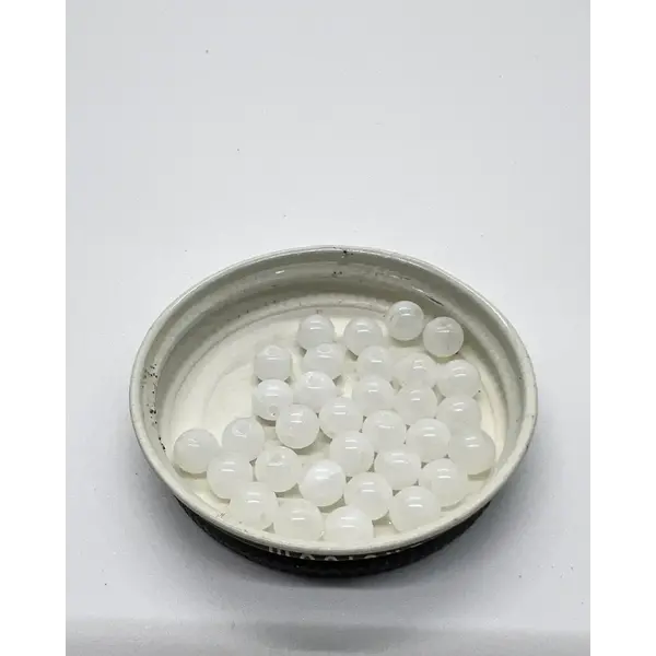 Bounty Tackle Bounty Tackle Acrylic Bead 8mm Frosty White