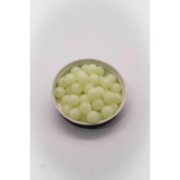 Bounty Tackle Bounty Tackle Acrylic Bead 8mm Ghost Green