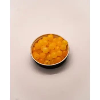 Bounty Tackle Acrylic Bead 8mm Ice Yellow