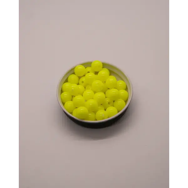 Bounty Tackle Acrylic Bead 8mm Chartreuse