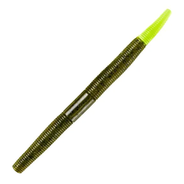 Yum Dinger 5" Green Pumpkin Chartreuse 8-pk