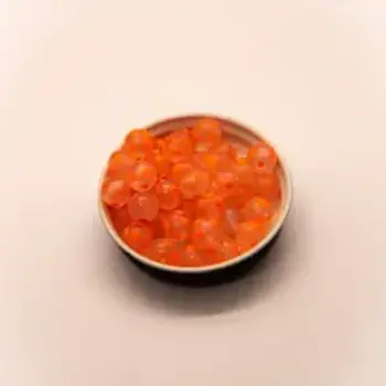 Bounty Tackle Bounty Tackle Acrylic Bead 8mm-Painted Bead-Dot Shot Orange