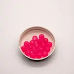Bounty Tackle Acrylic Bead 8mm Hot Pink Haze