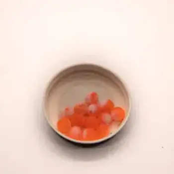 Bounty Tackle Bounty Tackle Acrylic Bead 8mm Arctic Sunflare