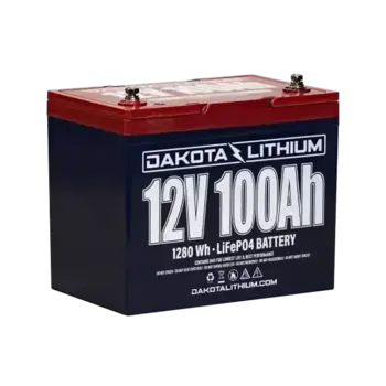 Dakota Dakota Lithium 12V 100AH G24 Deep Cycle LIFEPO4 Battery