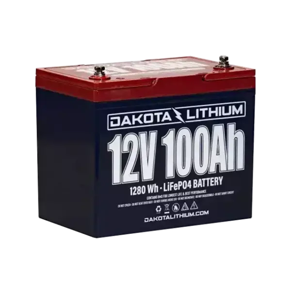 dakota Dakota Lithium 12V 100AH G24 Deep Cycle LIFEPO4 Battery