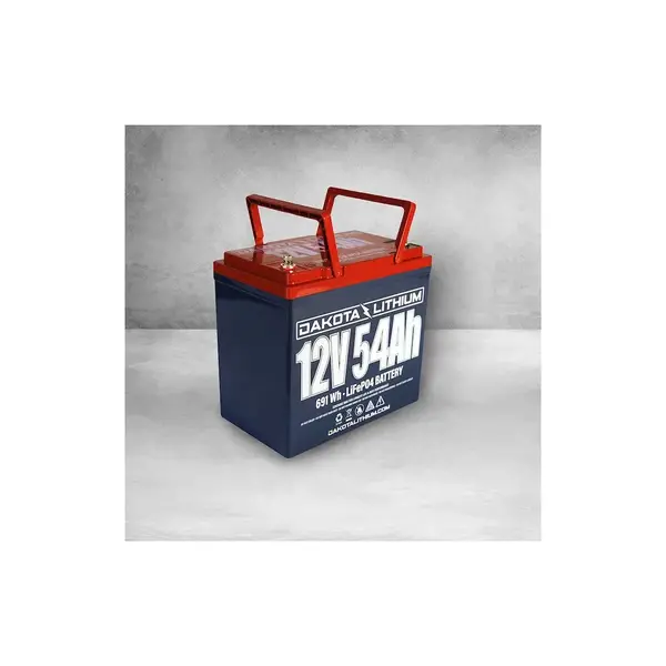 Dakota Lithium 12V 54AH Deep Cycle LIFEPO4 Battery
