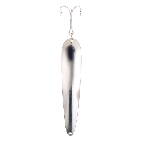 Lucky Strike Canoe Wobbler 6 1/2" Silver