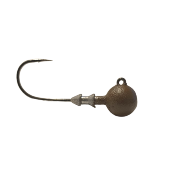 Great Lakes Finesse Stealth Ballhead 1/8oz Matte Brown 3-pk #1
