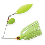 Booyah Glow Blade 1/2oz Spinnerbait. Chart/Chart Double Willow