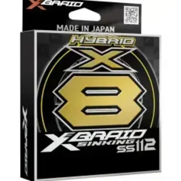 Daiwa X-Braid Sinking SS 112 Braid 20lb 165yd Yellow
