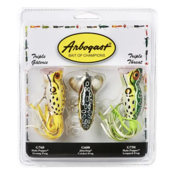 Arbogast Triple Threat 3-pk