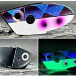 Meegs Meat Head Holo Scale RV Purple Black Dot Black