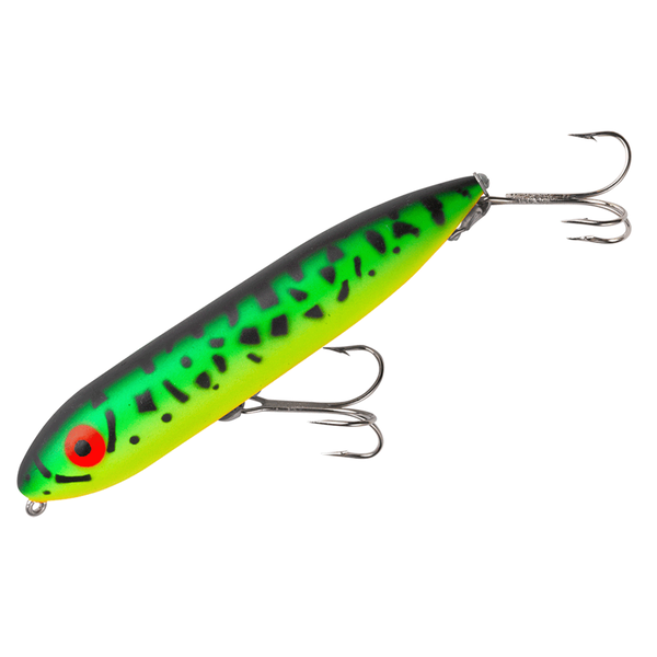 Heddon Zara Spook. Fluorescent Green Craw