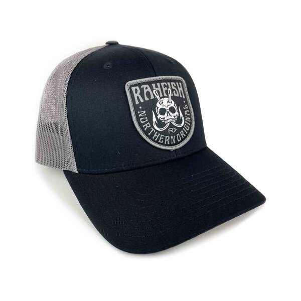 RahFish Hat Skull Hooker Gun Metal/Black